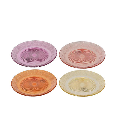 Assiette petit-déjeuner Decoris verre ø25xh1,8cm