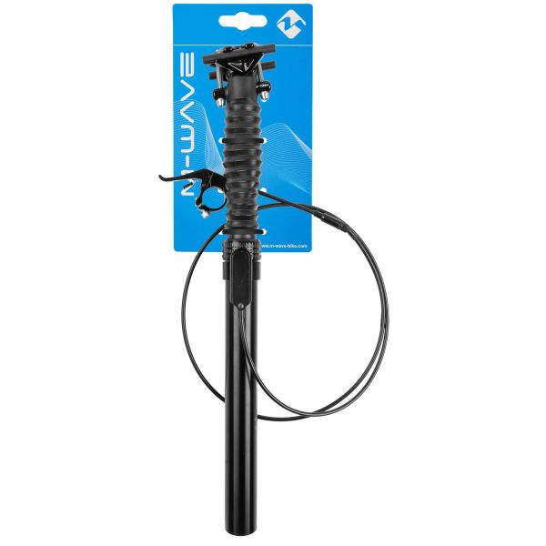 M-wave Set Post Fixed SP110-ADJ 27,2 x 445 mm en aluminium noir