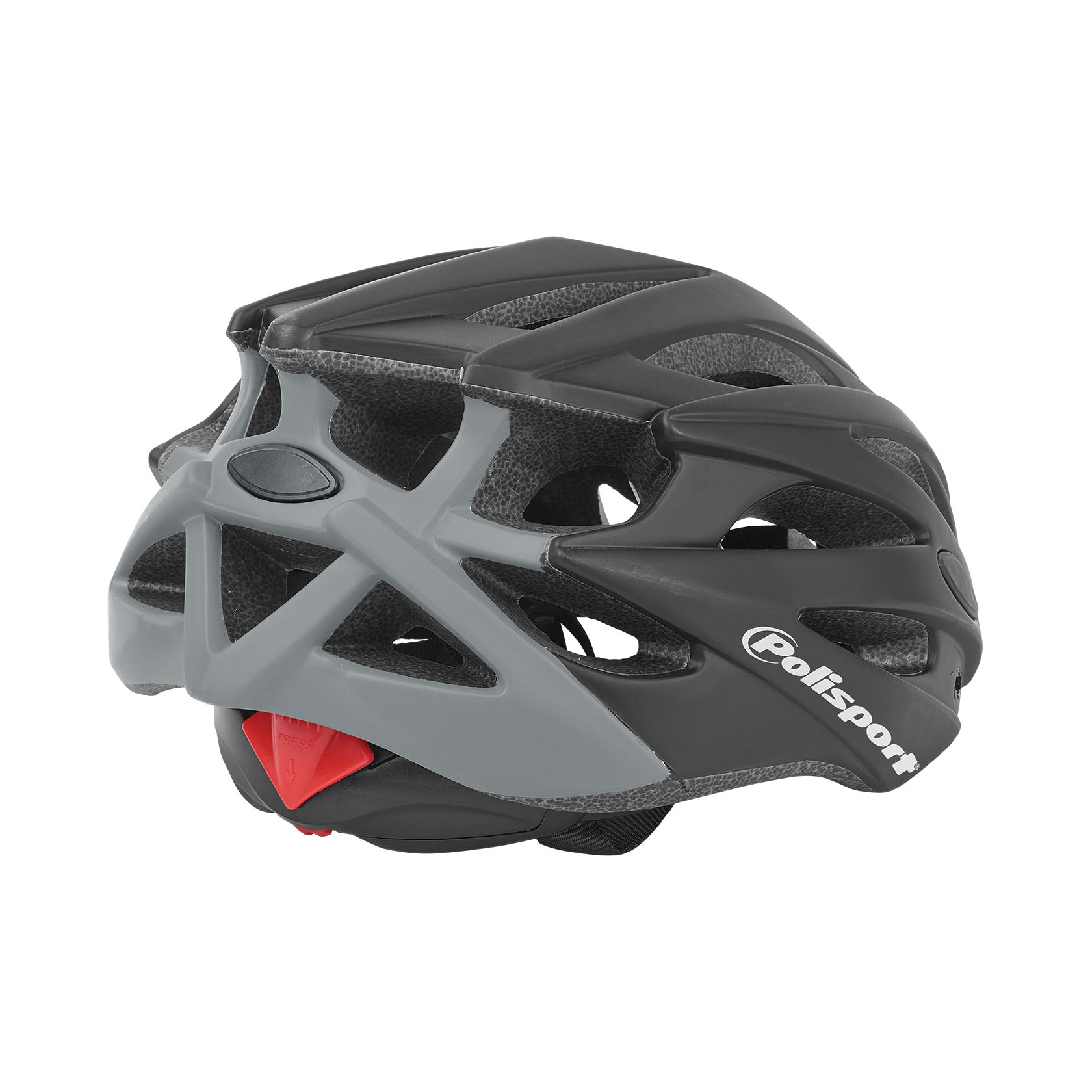 Casque Polisport Twig Mat Black Grey M 55-58 cm Easy-Lock