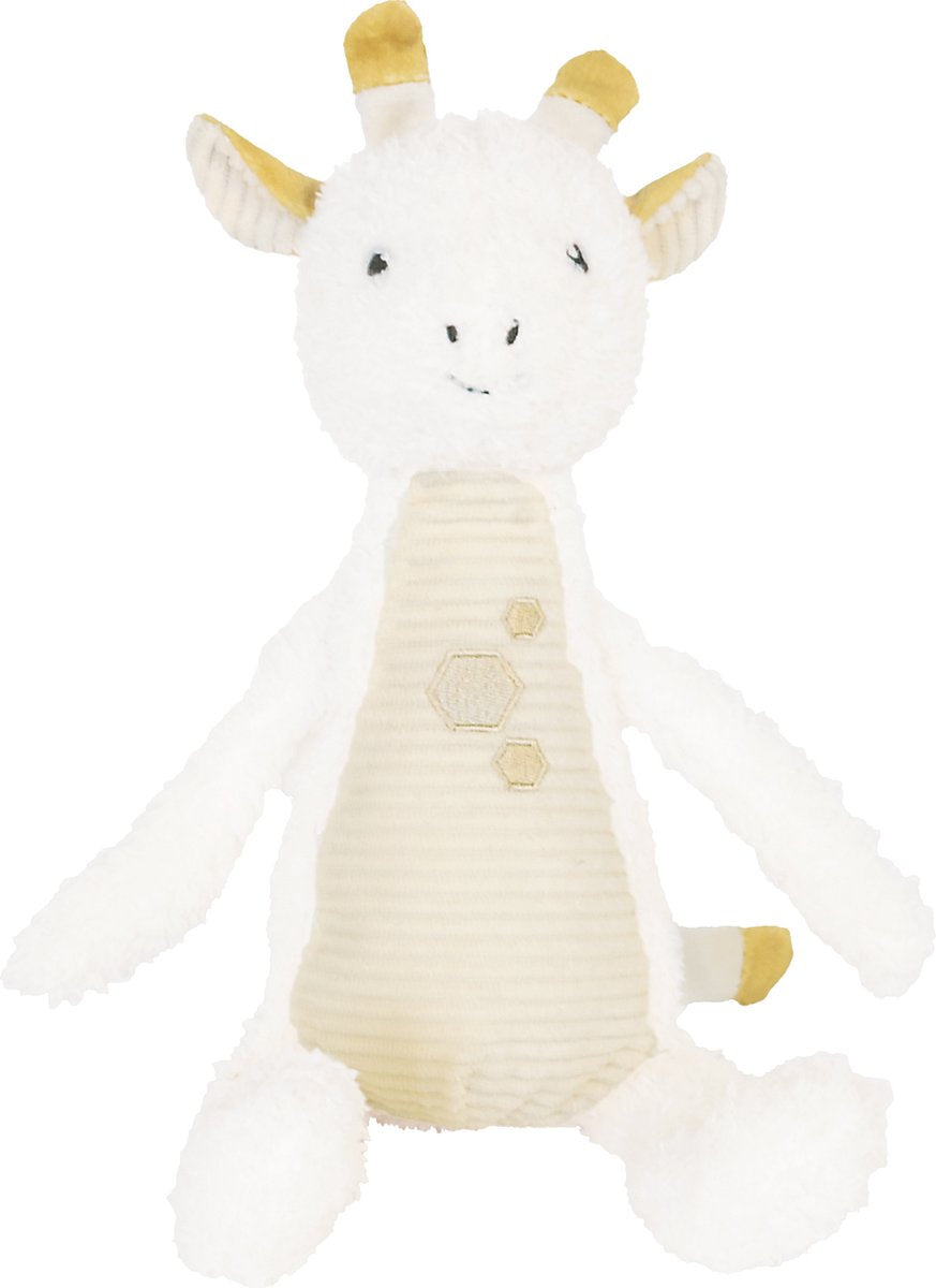 Happy horse girafe gary peluche 38cm - blanc - peluche bébé