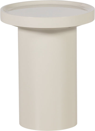 Table d'appoint Woood Veluna 40 cm - bois - sable brillant - 50x40x40