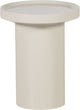Table d'appoint Woood Veluna 40 cm - bois - sable brillant - 50x40x40