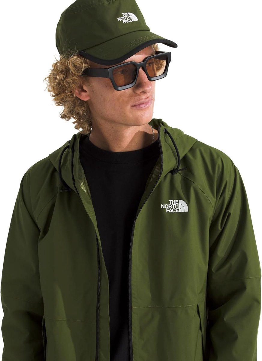 Veste outdoor homme The North Face M Antora Rain Hoodie - vert forêt