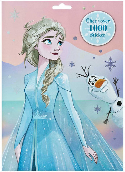 Feuilles d'autocollants infiltrées Frozen - 1000st.