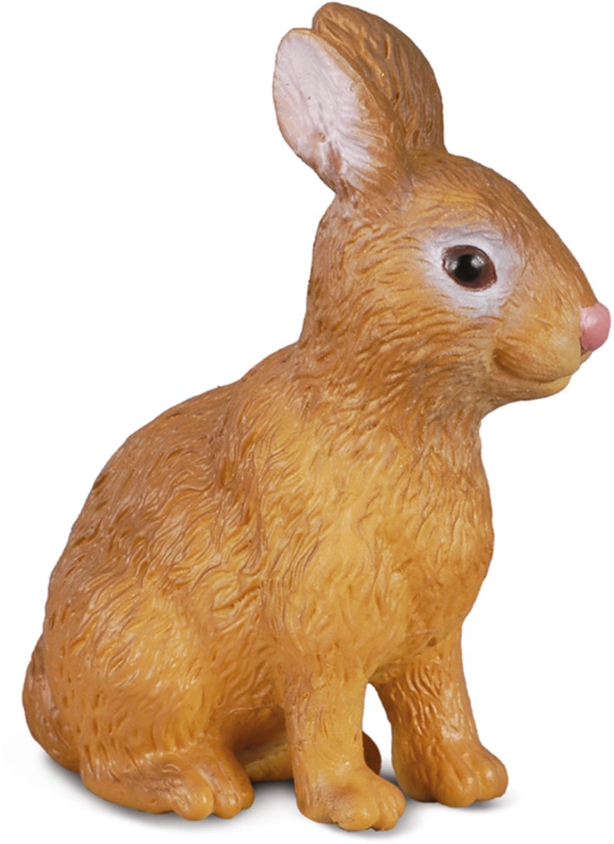 Figurine Collecta - lapin -(s) - animaux de la forêt - peint à la main - miniature