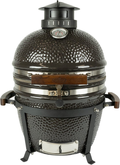 Grizzy grills grizzly grills kamado Elite Compact – ø33 cm ø13inch – barbecue à charbon de bois – Kamado – complet avec pose-plaques et levier à cendres