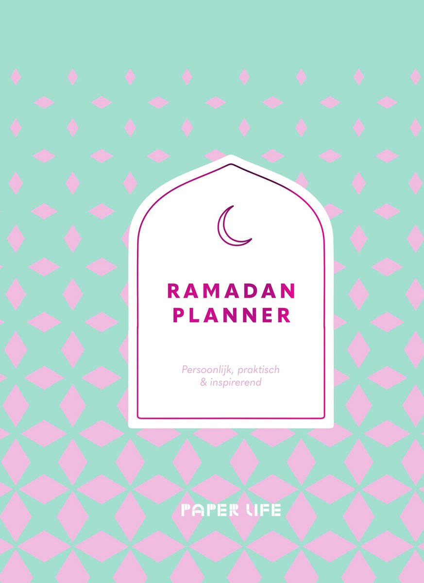 Planificateur de ramadan en papier