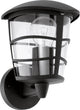 Eglo aloria - éclairage extérieur - applique - 1 lumière - noir - clair