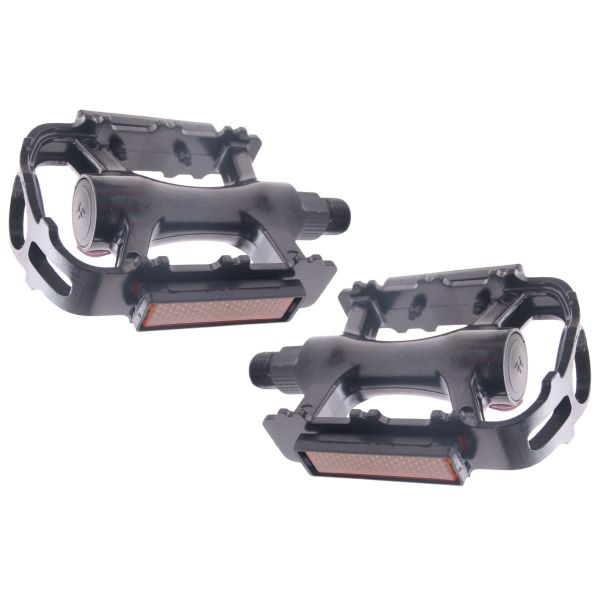 Jeu de pédales Edge MTB Trekking Luxe aluminium noir