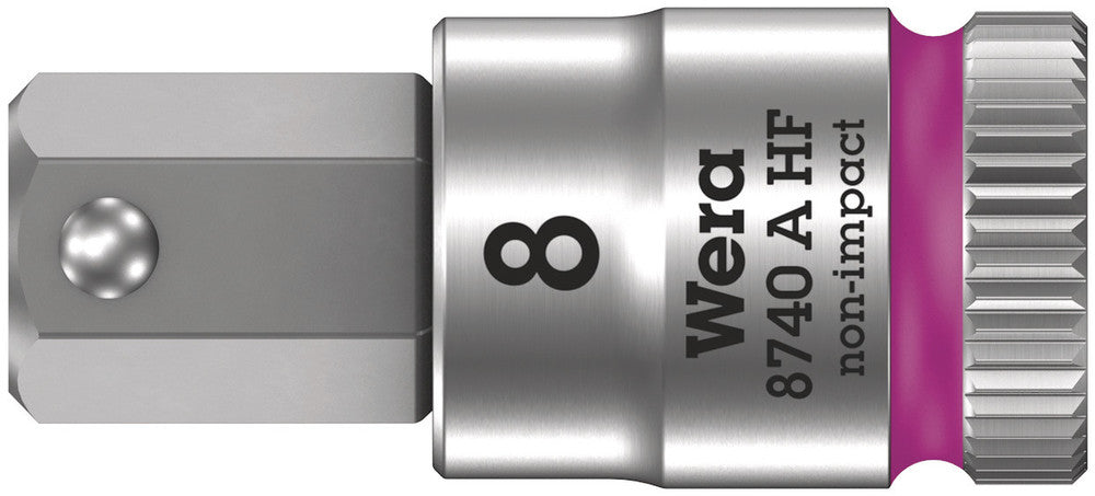 Wera 8740 a hf zyklop douille combinée avec fonction de maintien avec 1 4 entraînement, 4,0 x 28 mm - 1 pièce(s) - 05003333001