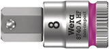Wera 8740 a hf zyklop douille combinée avec fonction de maintien avec 1 4 entraînement, 4,0 x 28 mm - 1 pièce(s) - 05003333001 - afbeelding 2