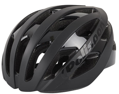 Polisport Light Pro Bicycle Casque M 52-58cm Matt Black Black