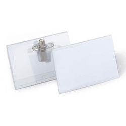 Kit de pinces combinées pour badges durables 8182 90x54mm 20 pièces