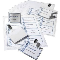 Jeu de badges durables 90x60mm 20 pièces