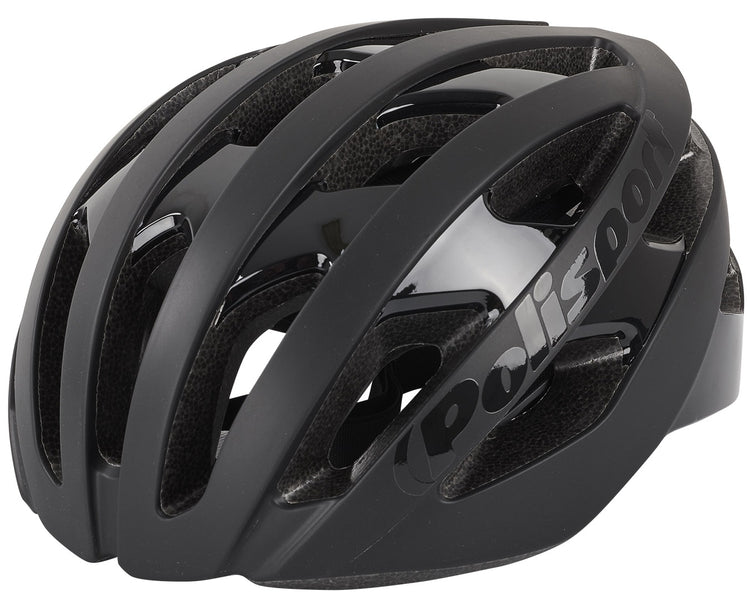 Polisport Light Pro Bicycle Casque L 58-62 cm Mat noir