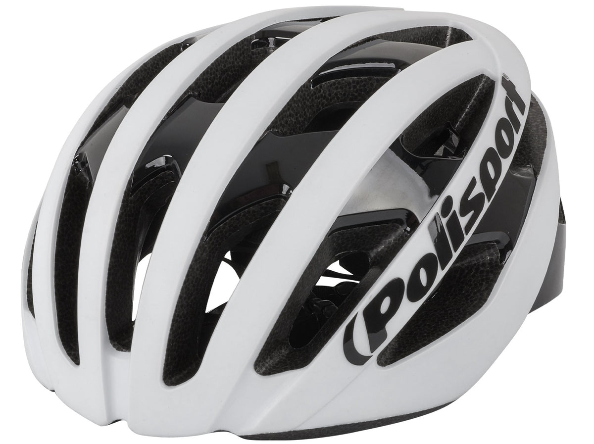 Polisport Light Pro Bicycle Casque L 58-62 cm Mat blanc noir