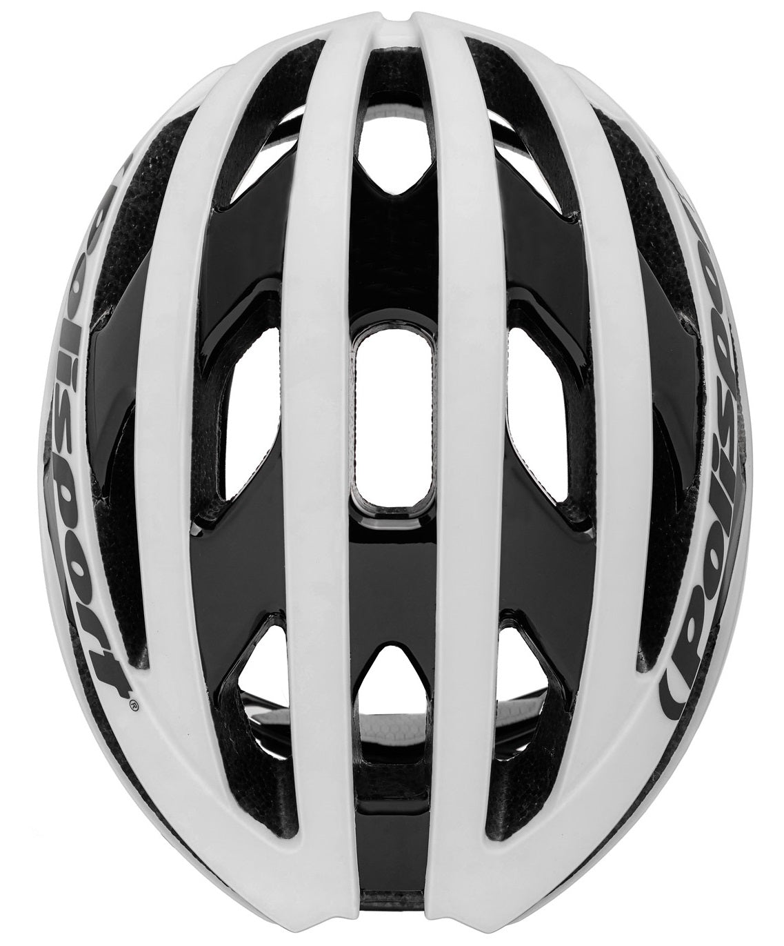 Polisport Light Pro Bicycle Casque L 58-62 cm Mat blanc noir