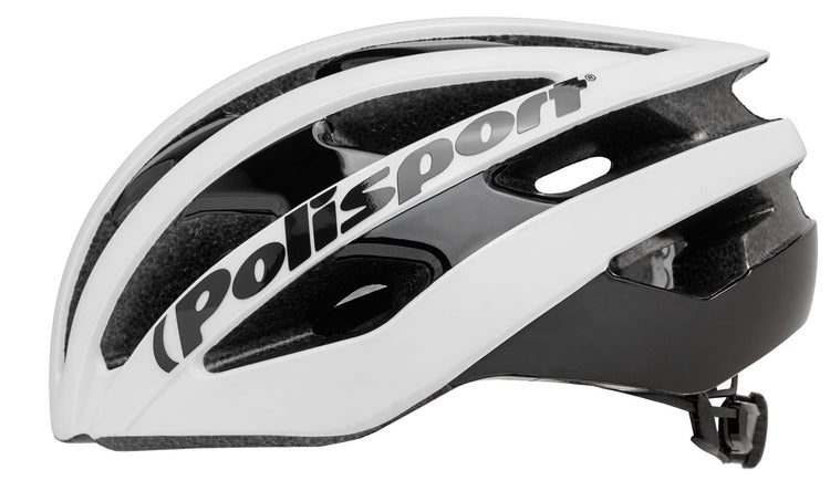 Polisport Light Pro Bicycle Casque L 58-62 cm Mat blanc noir