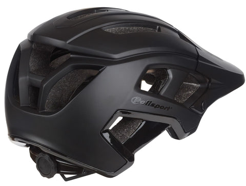 Polisport mountain pro casque de vélo m 55-58cm noir