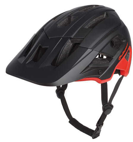 Polisport mountain pro casque de vélo m 55-58cm noir/rouge