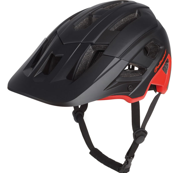 Polisport mountain pro casque de vélo m 55-58cm noir/rouge