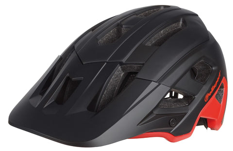 Polisport mountain pro casque de vélo l 58-61cm noir/rouge