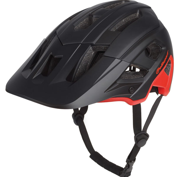 Polisport mountain pro casque de vélo l 58-61cm noir/rouge