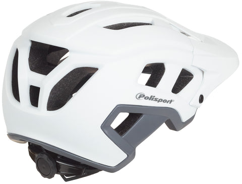 Polisport mountain pro casque de vélo l 58-61cm blanc/gris