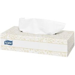Mouchoirs premium tork extra doux 21x21 blanc 2 couches