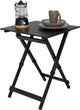 Eurotrail - table de camping vienne - pliable - aluminium anthracite