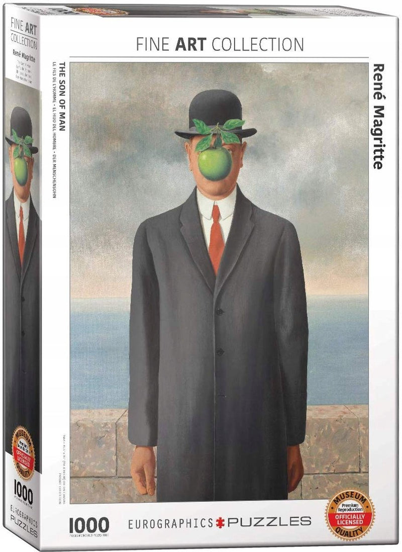 Eurographics - le fils de l'homme [le fils de l'homme] - rené magritte - 1000 pièces 48×68cm (l×h) - puzzle d'art