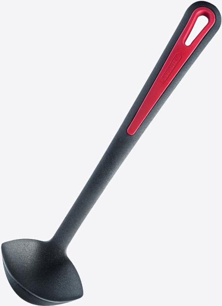 Cuillère à sauce galante Westmark en plastique noir et rouge 29x7,9x6cm