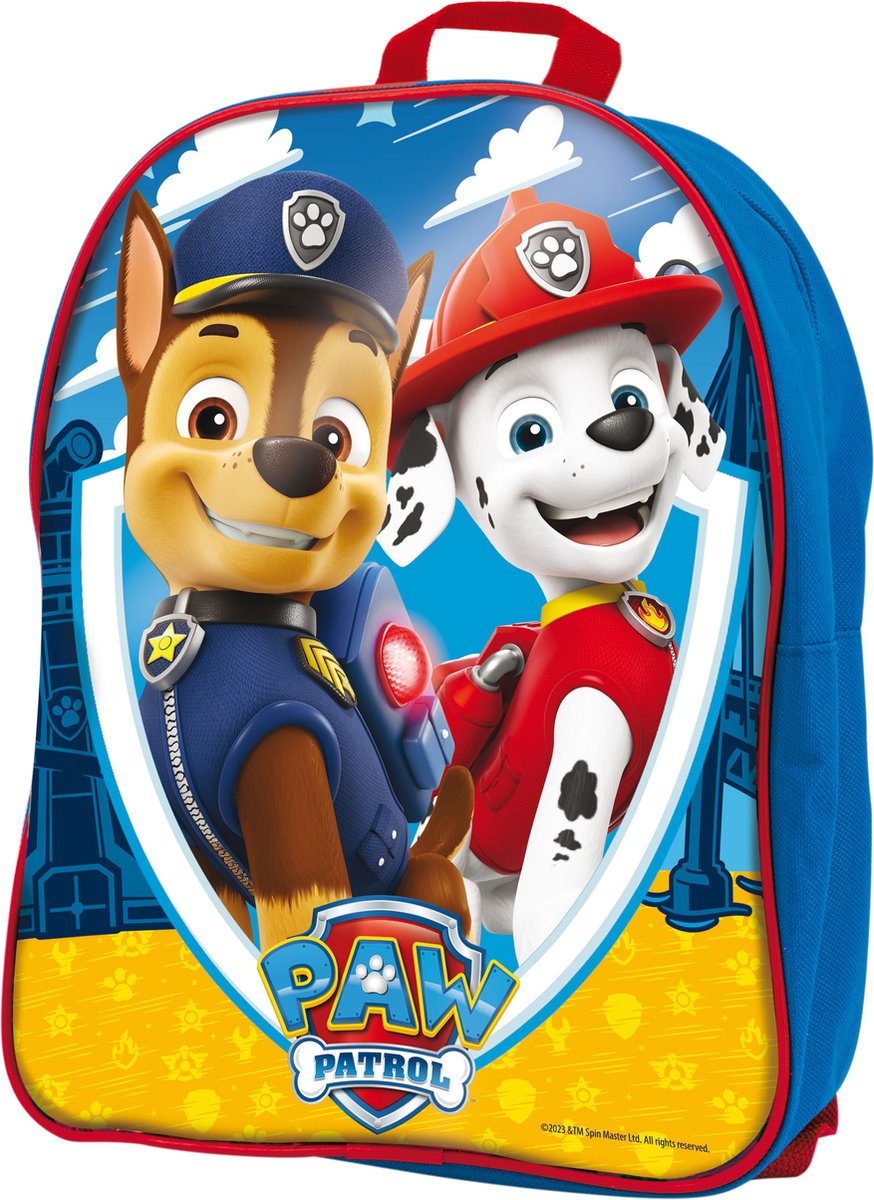 Lisciani Paw Patrol école de dessin à colorier dans un sac à dos