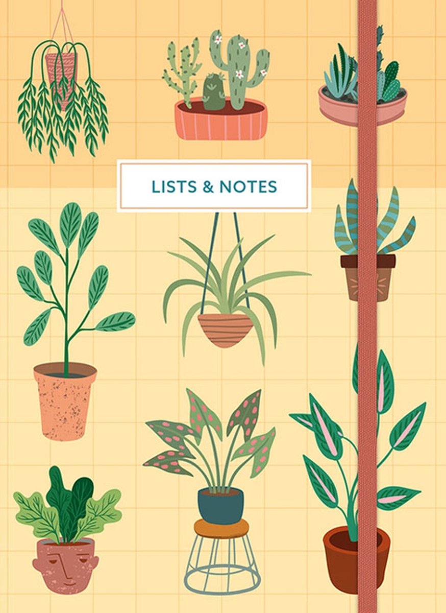 Notes de listes - plantes d'intérieur