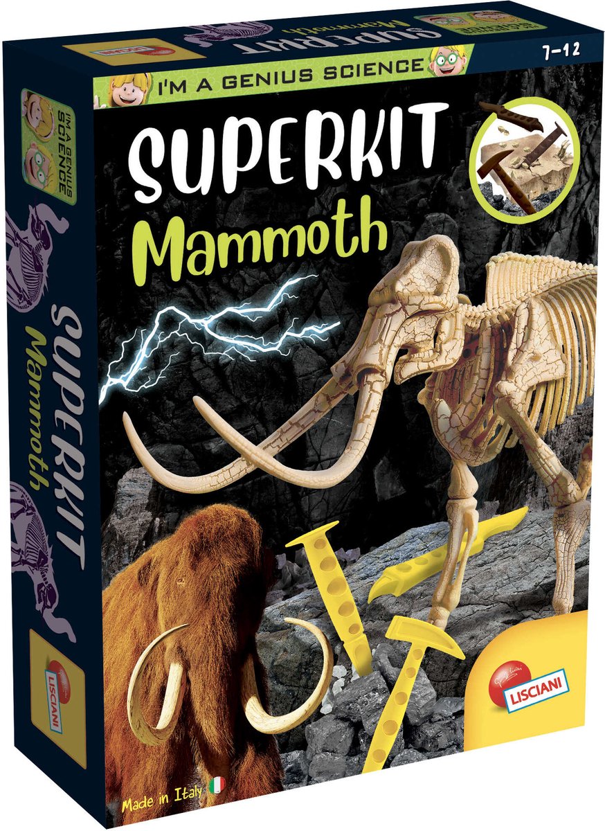 Lisciani je suis un génie super kit mammut