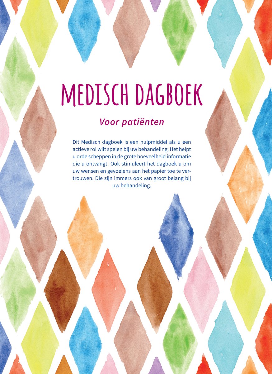 Carnet médical sans marque et sans marque