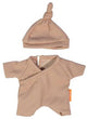 Pyjama de poupée Miniland avec chapeau - vêtements de poupée 21cm multicolore.