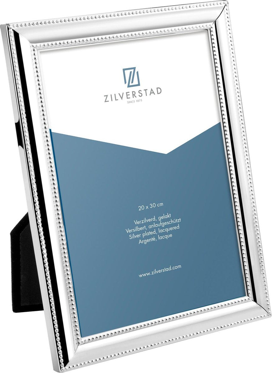 Zilverstad - cadre photo perle, a4, argenté 20x30 cm