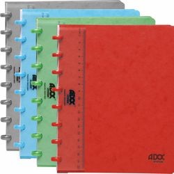 Cahier papier adoc 90g m2 16,5x21cm système de reliure à carreaux 5x5mm 144 pages 72 feuilles