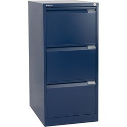 Commode à dossiers suspendus bisley 47x62,2x101,6cm 35kg bleu foncé