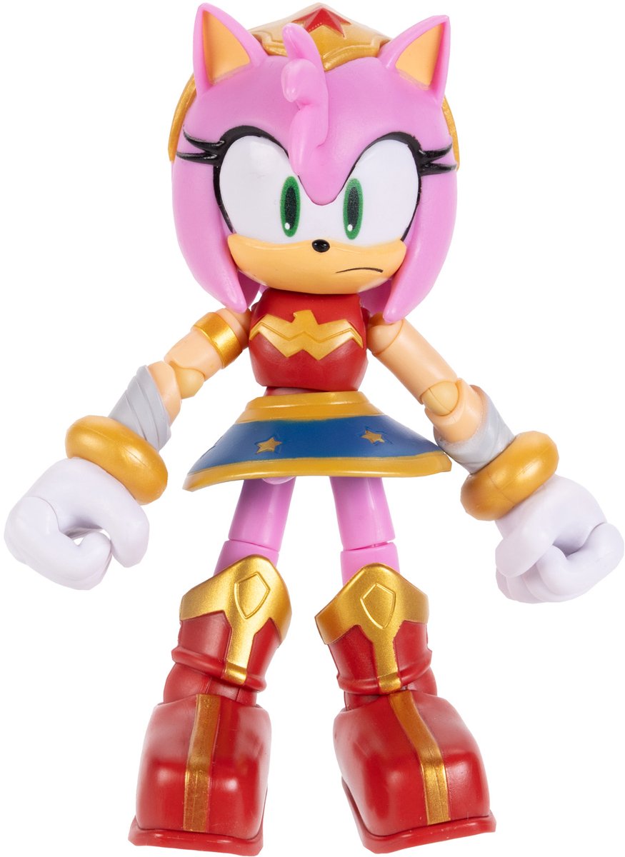 Jakks Sonic DC figurine 13 cm Amy - Wonder Woman