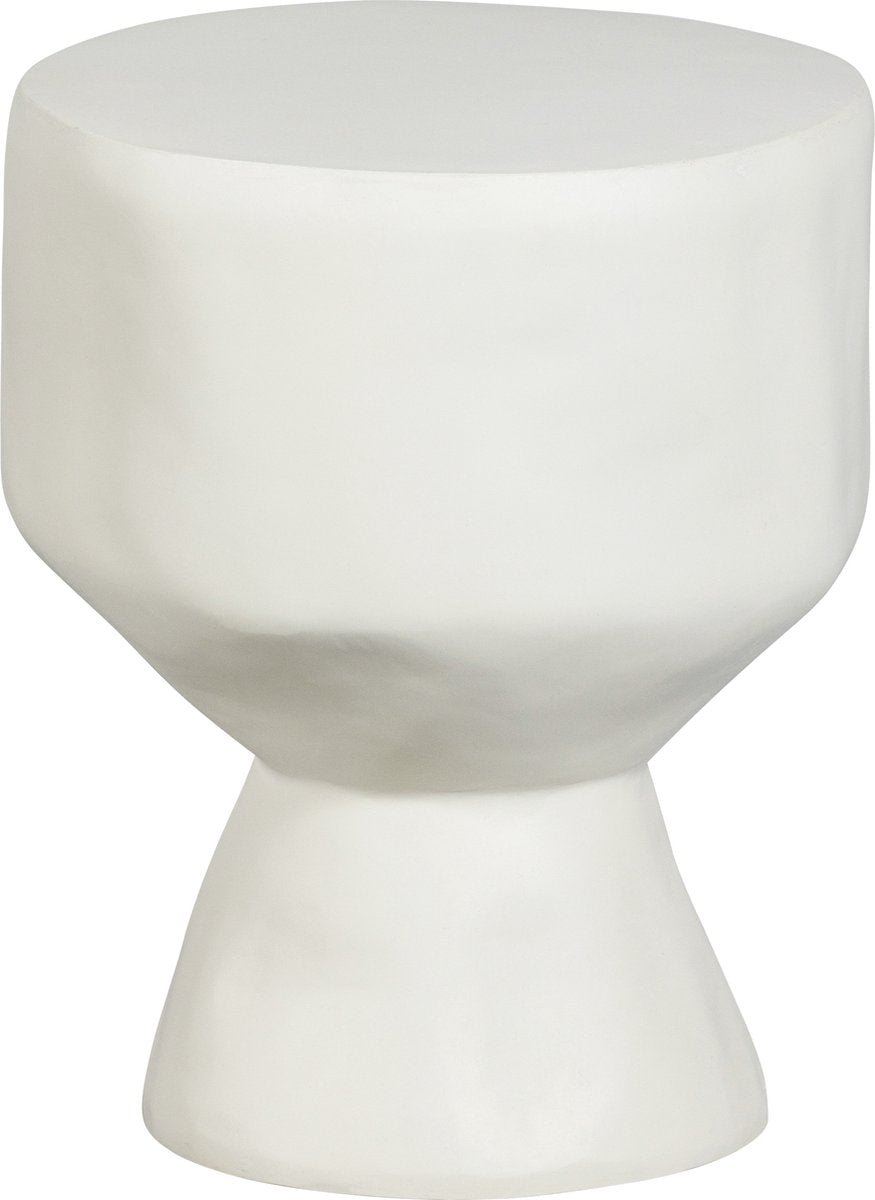 Table d'appoint Woood aur - polymère - naturel - 50x40x40