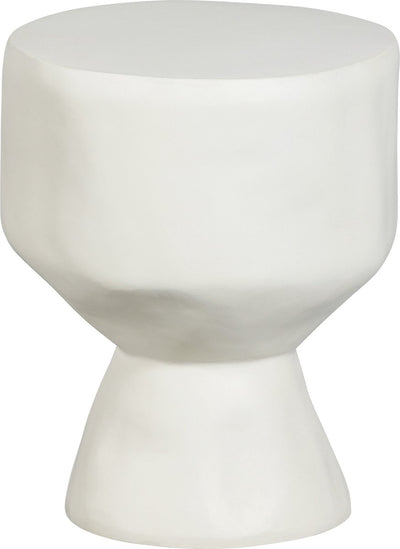 Table d'appoint Woood aur - polymère - naturel - 50x40x40