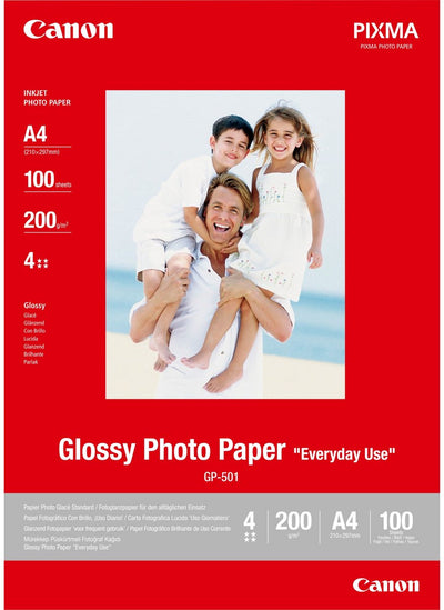 Canon gp-501 - papier photo - a4 - 200 g m2 - 100 feuilles