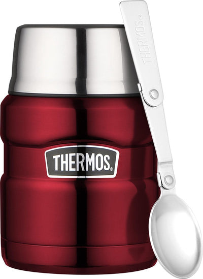 Boîte isotherme alimentaire 0,45l rouge - - 184807