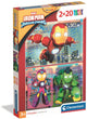 Clementoni - puzzle - 2x20 pièces - Ironman et ses super amis - puzzle pour enfants à partir de 3 ans