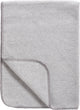 Couverture pour berceau Meyco baby uni - tissée - gris mélangé - 75x100cm - 1,0 tog