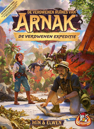 Jeux des gobelins blancs - les ruines perdues d'arnak : l'expédition perdue - jeu expert - 1 à 4 joueurs - 30 minutes - à partir de 12 ans