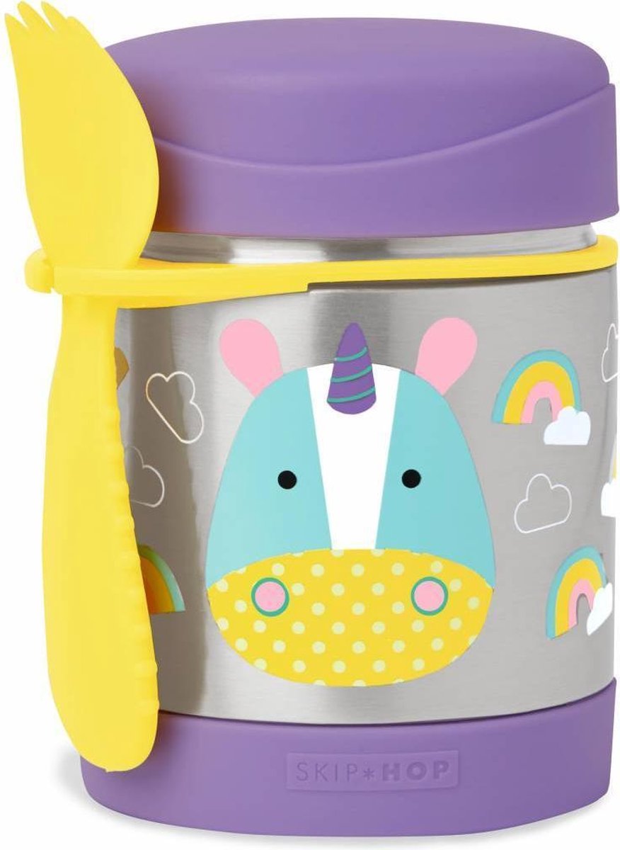 Boîte de rangement Skip hop zoo - thermique - boîte à goûter - licorne