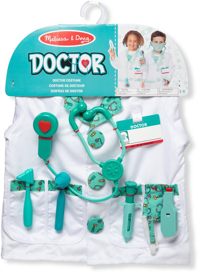 Ensemble de costumes de jeu de rôle Melissa Doug Doctor